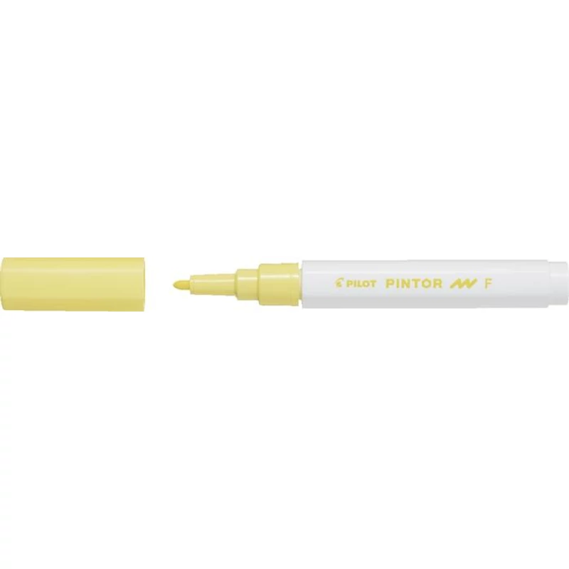 Dekormarker, 1 mm, PILOT "Pintor F", fehér