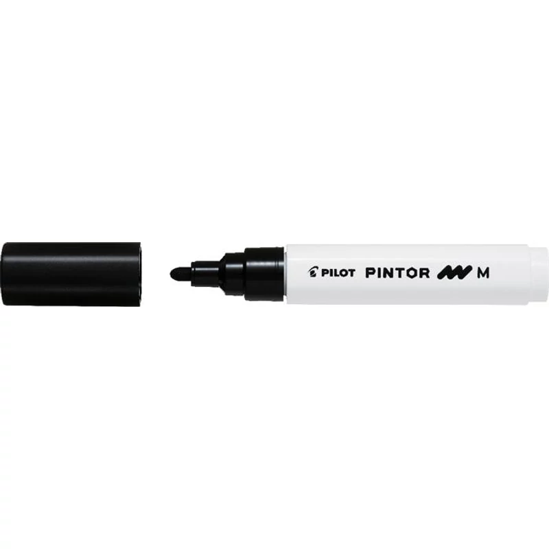 Dekormarker, 1,4 mm, PILOT "Pintor M", fekete