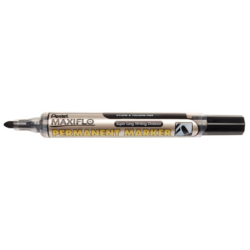 Alkoholos marker, 1,5 mm, kúpos, PENTEL "Maxiflo NFL50", fekete