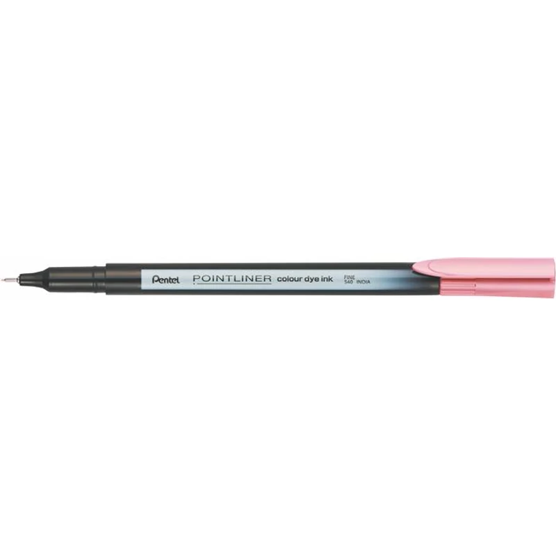Tűfilc, 0,4 mm, PENTEL "Pointliner", babarózsaszín