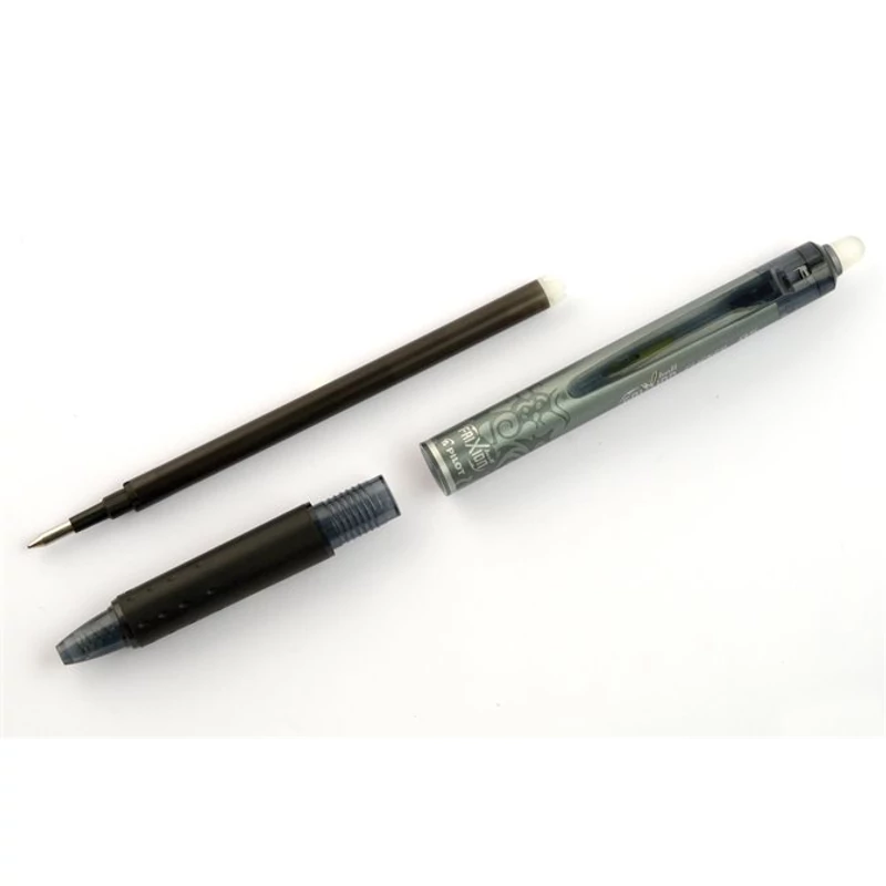 Rollertoll, 0,25 mm, törölhető, nyomógombos, PILOT "Frixion Clicker", fekete,Rollertoll, 0,25 mm, törölhető, nyomógombos, PILOT "Frixion Clicker", fekete