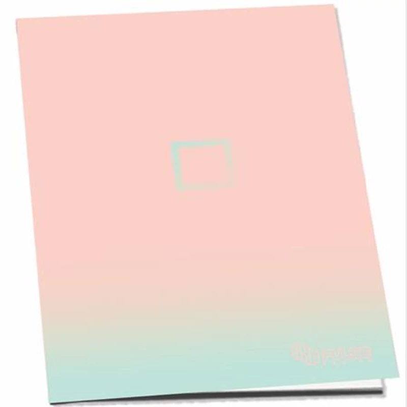 Füzet, tűzött, A4, kockás, 52 lap, PULSE "Pastel Colours"