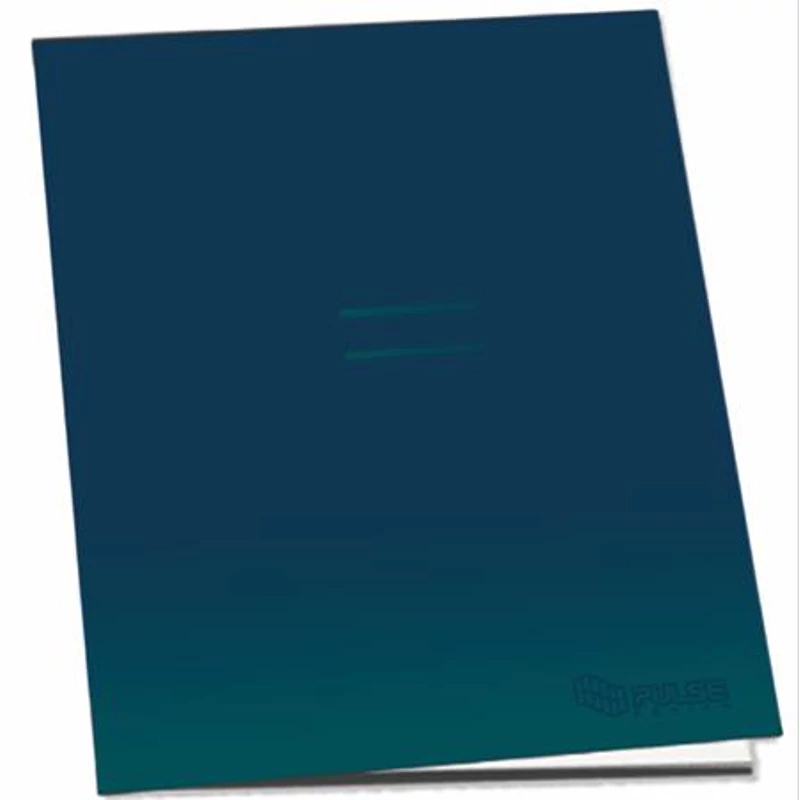 Füzet, tűzött, A5, vonalas, 52 lap, PULSE "Dark Colours"