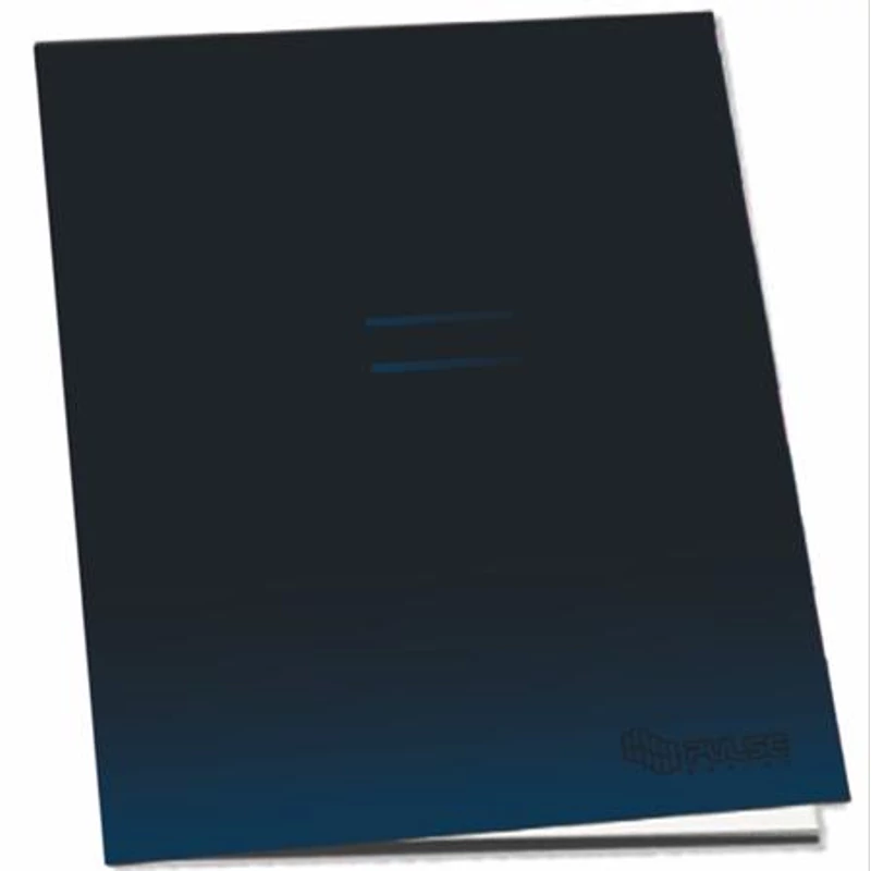 Füzet, tűzött, A5, vonalas, 52 lap, PULSE "Dark Colours"