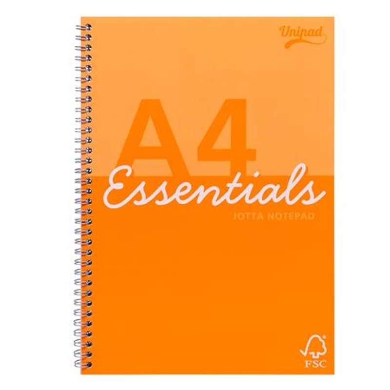 Spirálfüzet, A4, vonalas, 80 lap, PUKKA PAD "Unipad Essentials Jotta", vegyes,Spirálfüzet, A4, vonalas, 80 lap, PUKKA PAD "Unipad Essentials Jotta", vegyes,Spirálfüzet, A4, vonalas, 80 lap, PUKKA PAD "Unipad Essentials Jotta", vegyes
