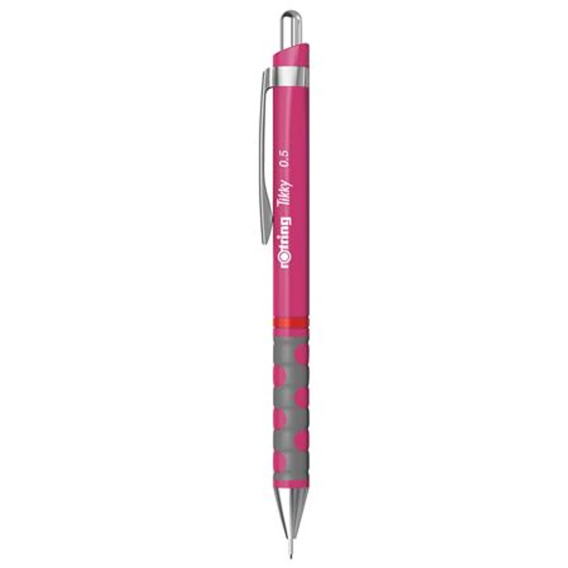 Nyomósirón, 0,5 mm, ROTRING "Tikky", magenta