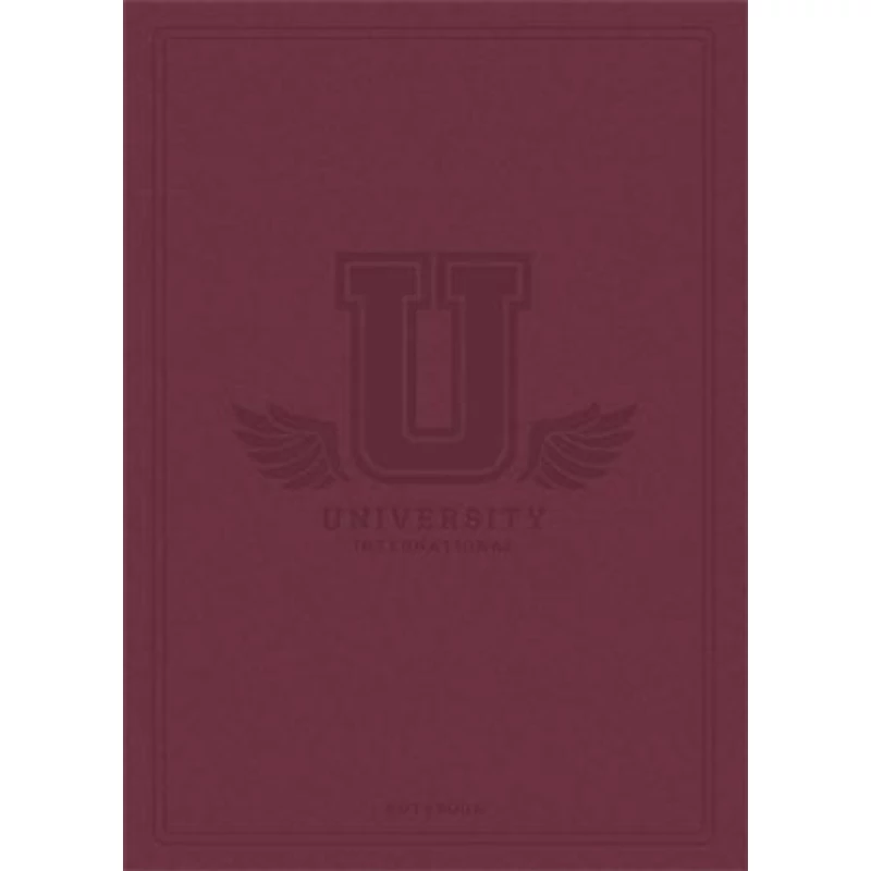 Füzet, tűzött, A5, kockás, 60 lap, SHKOLYARYK "University International", vegyes