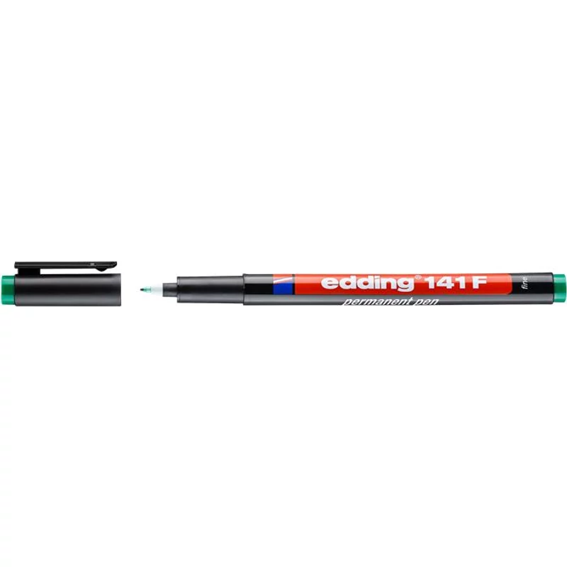 Alkoholos marker, OHP, 0,6 mm, EDDING "141 F", zöld