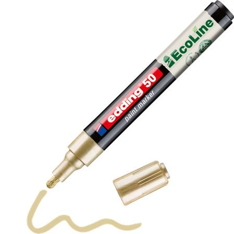 Lakkmarker, 2-3 mm, EDDING "50", arany