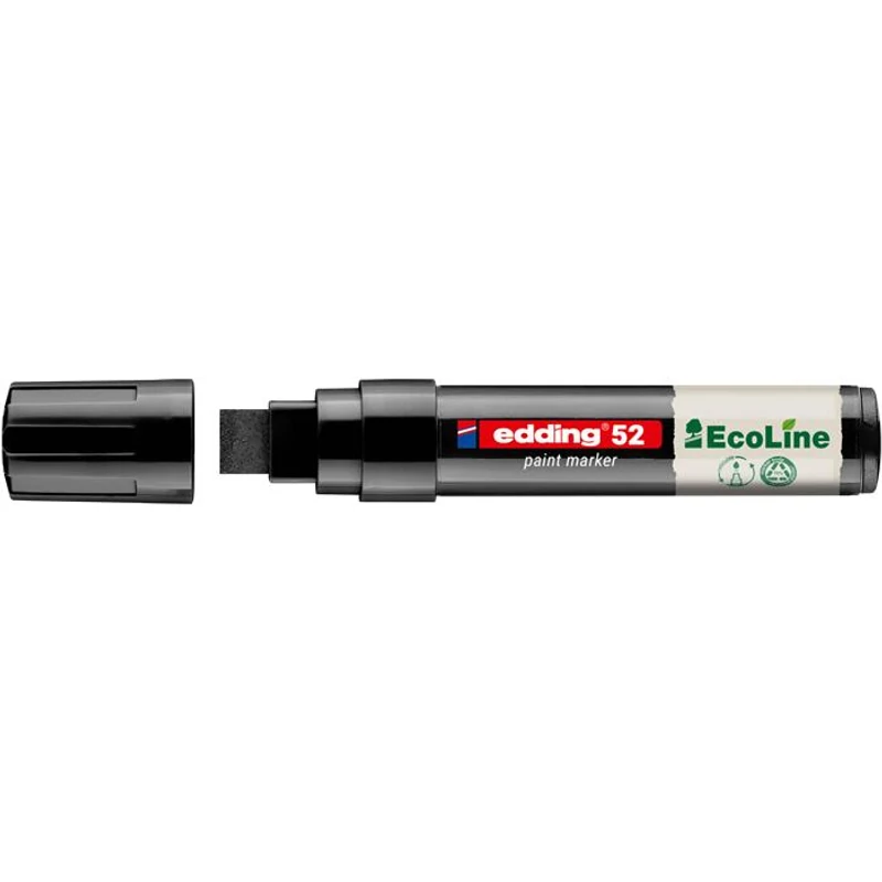 Lakkmarker, 4-15 mm, EDDING "52", fekete,Lakkmarker, 4-15 mm, EDDING "52", fekete