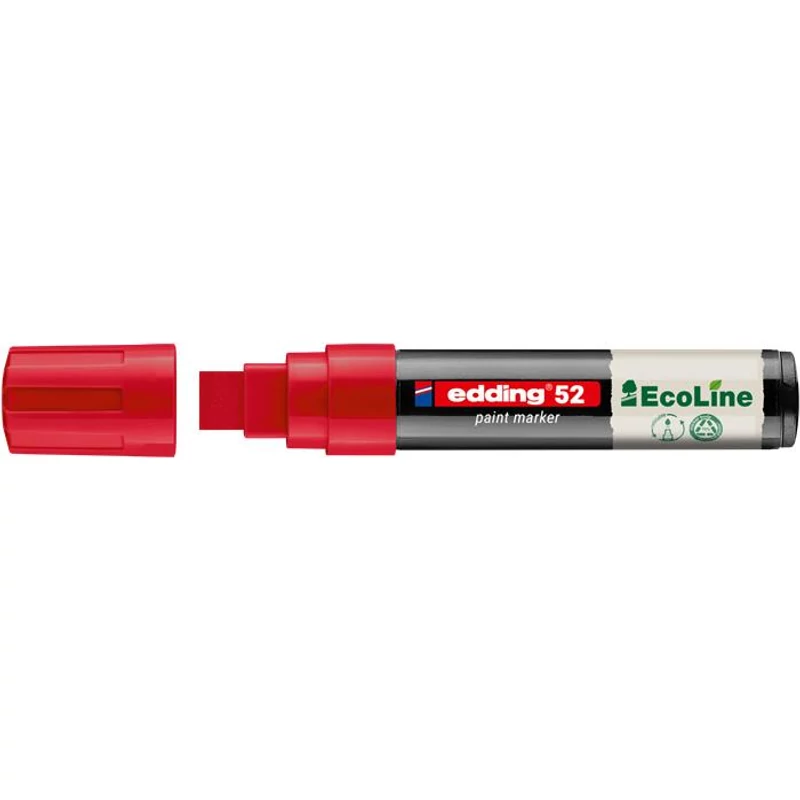 Lakkmarker, 4-15 mm, EDDING "52", piros,Lakkmarker, 4-15 mm, EDDING "52", piros