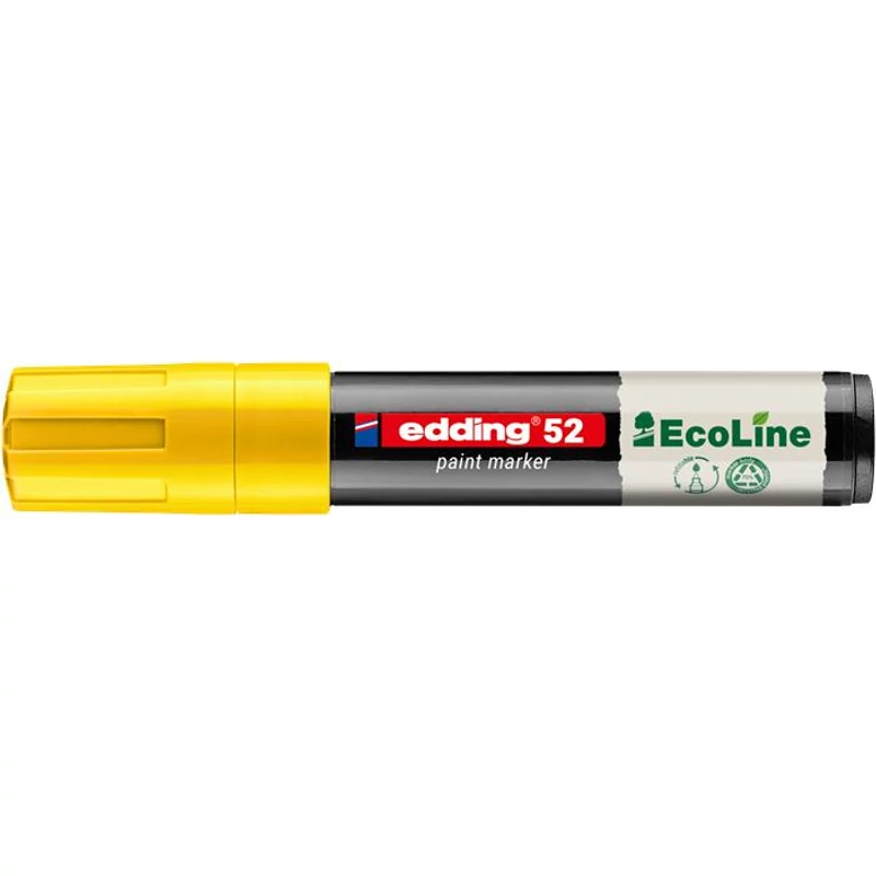 Lakkmarker, 4-15 mm, EDDING "52", sárga