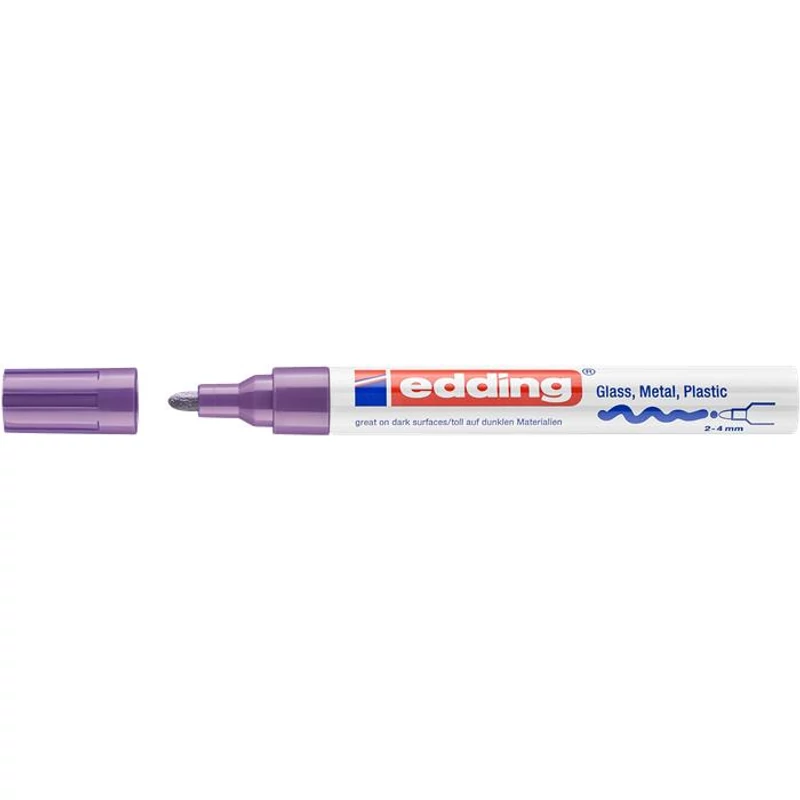 Lakkmarker, 2-4 mm, EDDING "750", lila