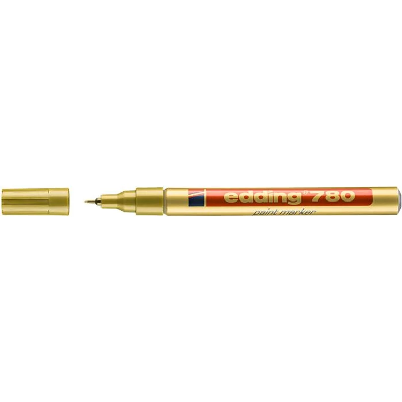 Lakkmarker, 0,8 mm, EDDING "780", arany