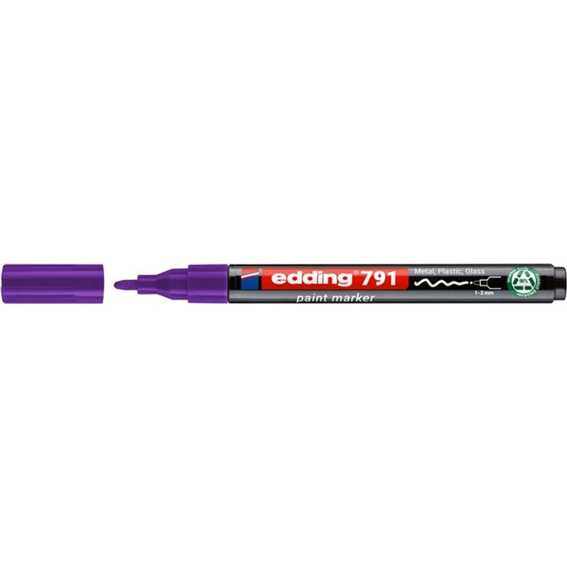Lakkmarker, 1-2 mm, PCR, EDDING "791", lila