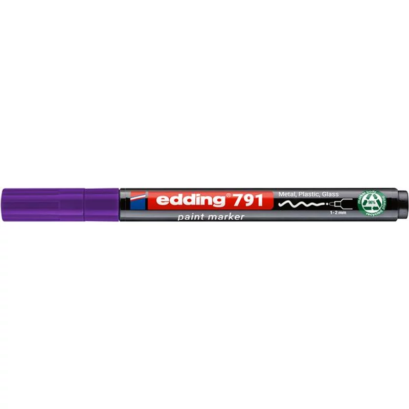 Lakkmarker, 1-2 mm, PCR, EDDING "791", lila