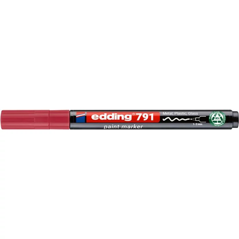Lakkmarker, 1-2 mm, PCR, EDDING "791", rózsaszín