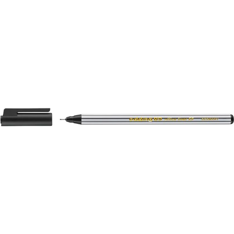 Tűfilc, 0,3 mm, EDDING "89 Office Liner", fekete