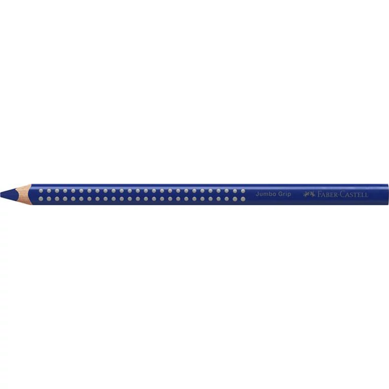 Színes ceruza, háromszögletű, FABER-CASTELL "Grip 2001 Jumbo", kék