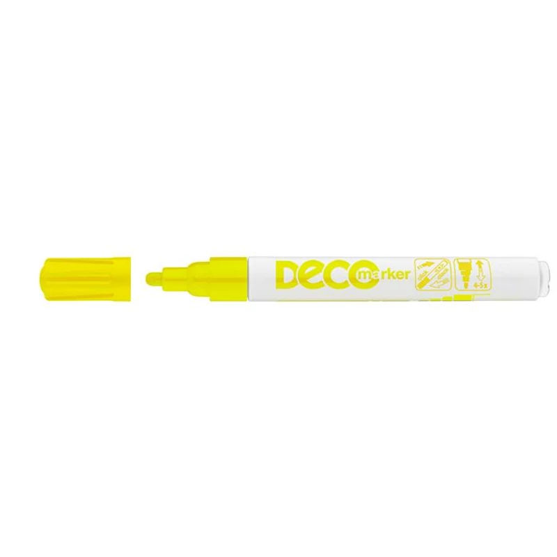 Lakkmarker, 2-4 mm, ICO "Decomarker" sárga