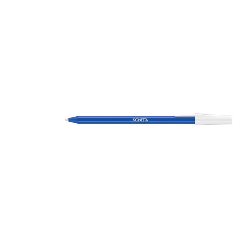 Golyóstoll, 0,7 mm, kupakos, ICO "Signetta", kék