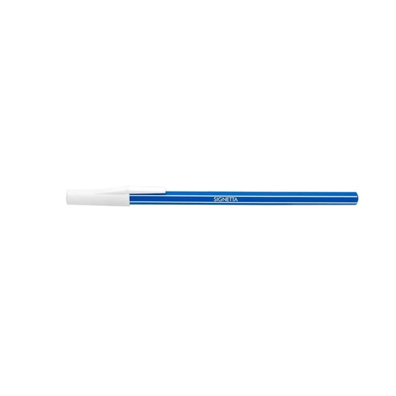 Golyóstoll, 0,7 mm, kupakos, ICO "Signetta", kék