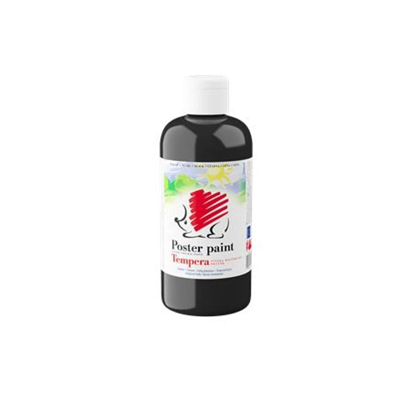 Tempera, 500 ml, ICO "Süni", fekete