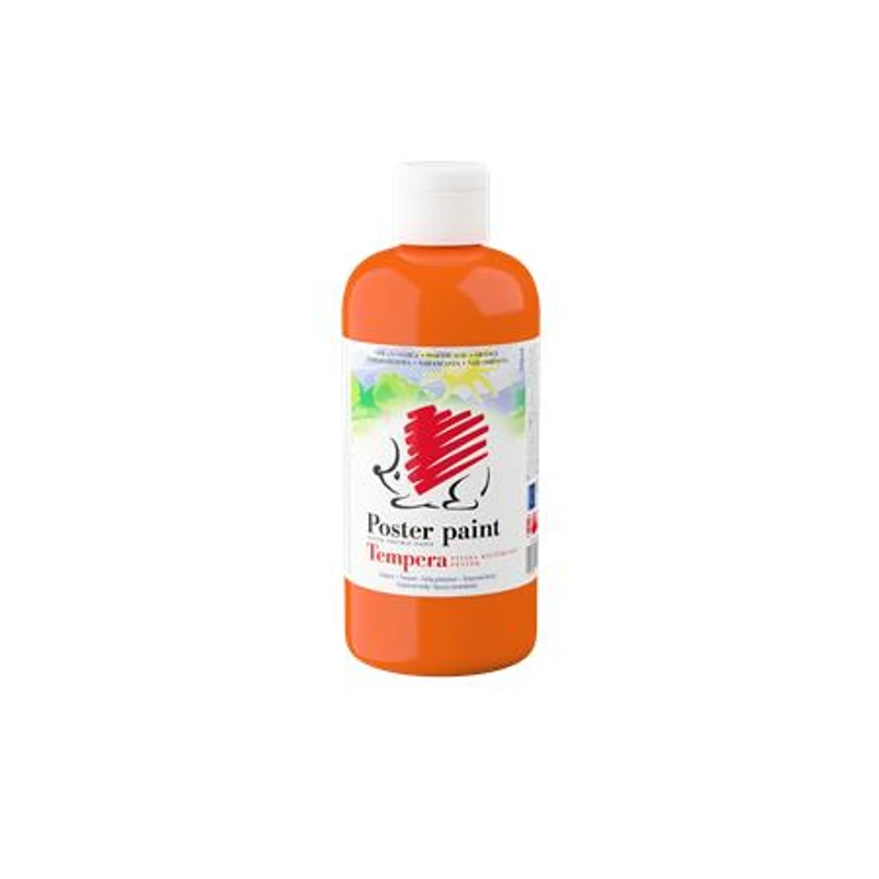 Tempera, 500ml, ICO "Süni", narancs