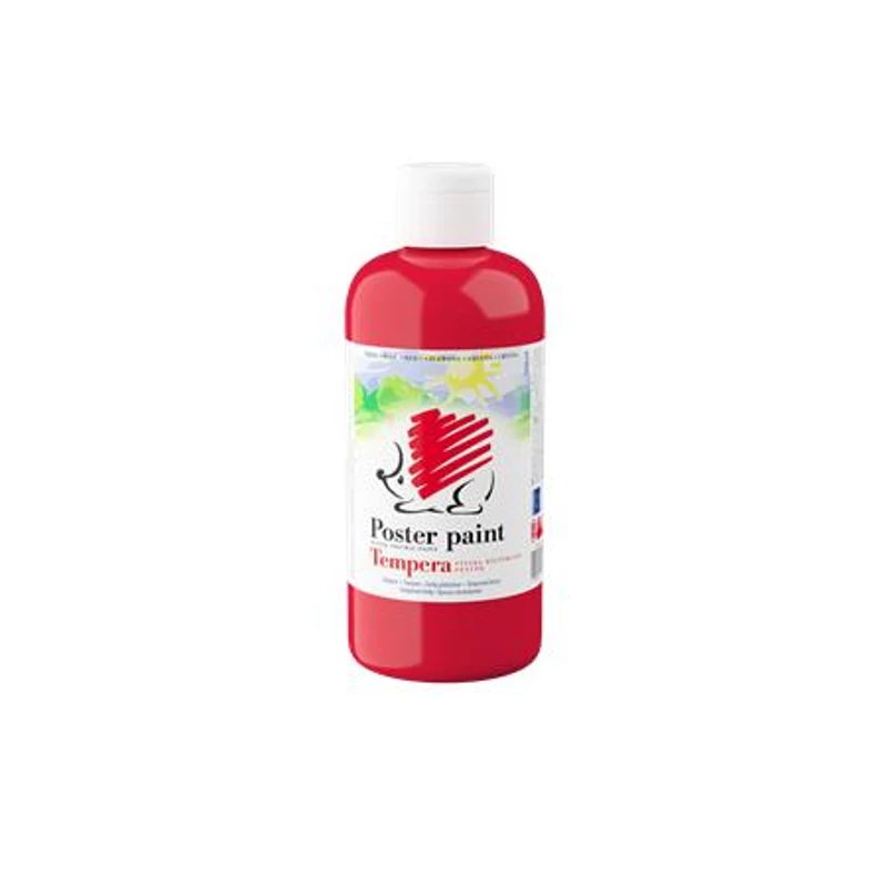 Tempera, 500 ml, ICO "Süni", piros