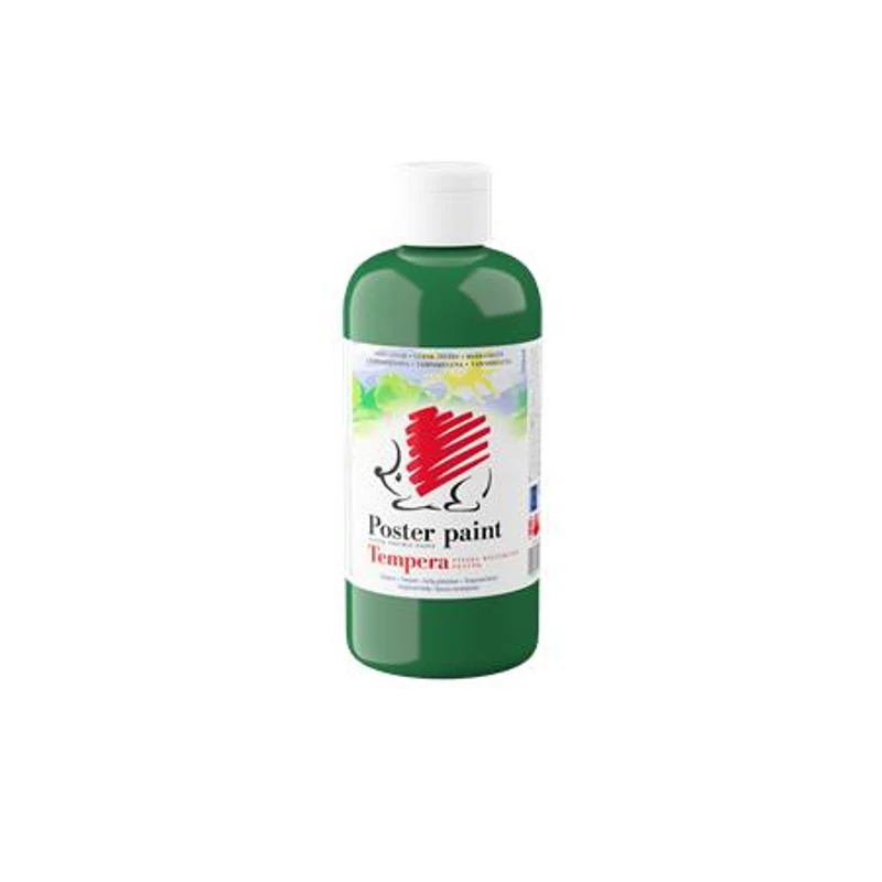 Tempera, 500 ml, ICO "Süni", sötétzöld