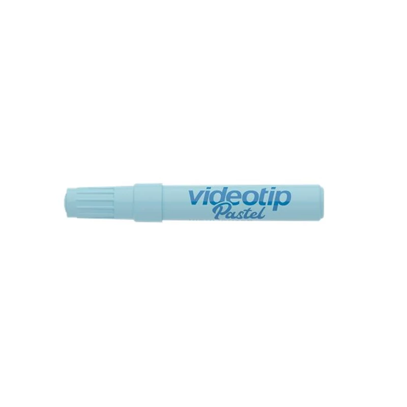 Szövegkiemelő, 1-4 mm, ICO "Videotip", pasztell kék