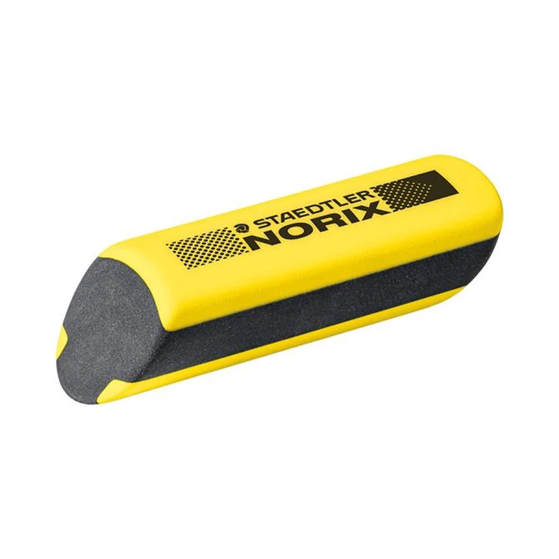 Grafitceruza készlet, hegyezővel, radírral, HB, STAEDTLER "Norix® 181", sárga