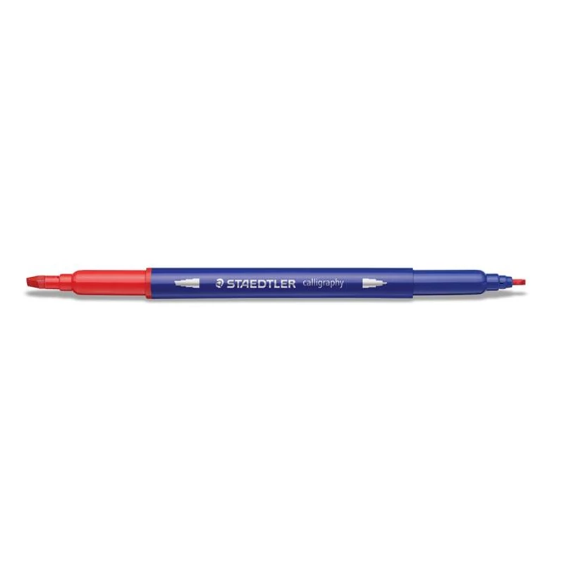 Kalligrafikus marker készlet, 2,0 / 3,5 mm, kétvégű, STAEDTLER "3005", 24 szín
