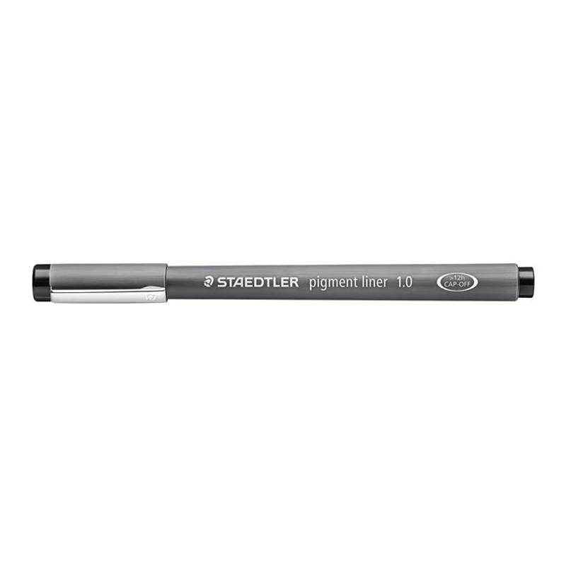 Tusfilc, 1 mm, STAEDTLER "Pigment Liner 308", fekete,Tusfilc, 1 mm, STAEDTLER "Pigment Liner 308", fekete