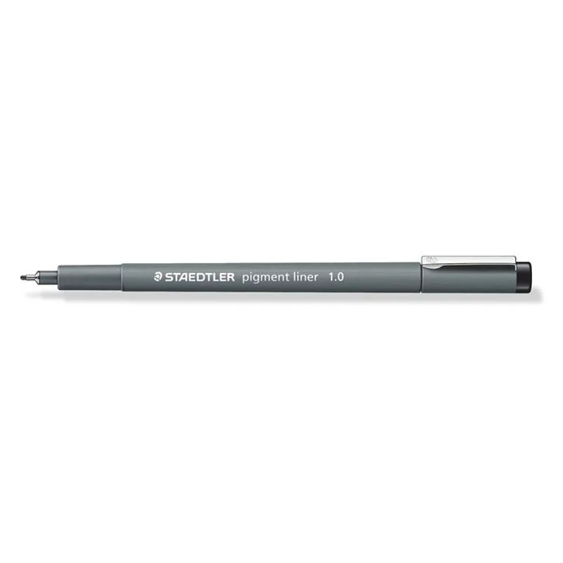 Tusfilc, 1 mm, STAEDTLER "Pigment Liner 308", fekete