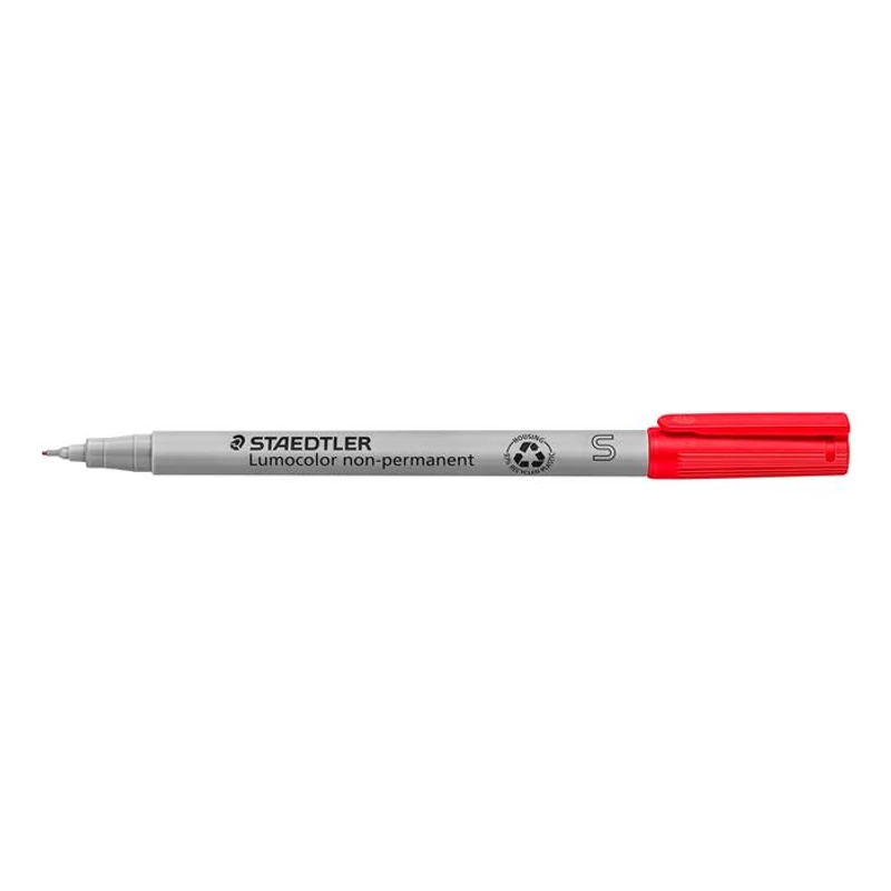 Alkoholmentes marker, OHP, 0,4 mm, STAEDTLER "Lumocolor® 311 S", piros