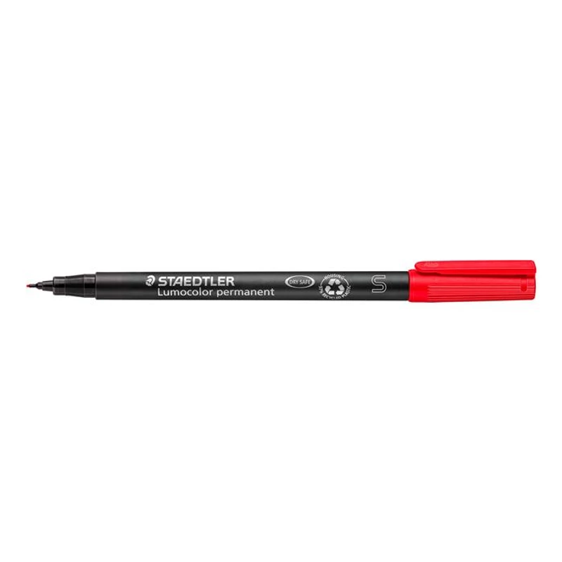 Alkoholos marker, OHP, 0,4 mm, STAEDTLER "Lumocolor® 313 S", piros
