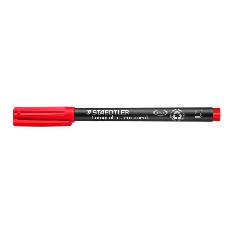 Alkoholos marker, OHP, 0,4 mm, STAEDTLER "Lumocolor® 313 S", piros