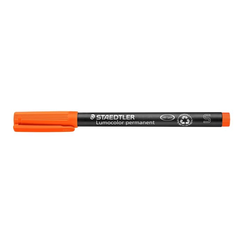 Alkoholos marker, OHP, 0,4 mm, STAEDTLER "Lumocolor® 313 S", narancssárga