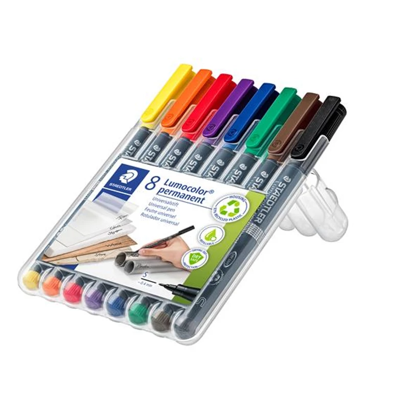 Alkoholos marker készlet, OHP, 0,4 mm, STAEDTLER "Lumocolor® 313 S", 8 különböző szín,Alkoholos marker készlet, OHP, 0,4 mm, STAEDTLER "Lumocolor® 313 S", 8 különböző szín,Alkoholos marker készlet, OHP, 0,4 mm, STAEDTLER "Lumocolor® 313 S", 8 különböző szín,Alkoholos marker készlet, OHP, 0,4 mm, STAEDTLER "Lumocolor® 313 S", 8 különböző szín,Alkoholos marker készlet, OHP, 0,4 mm, STAEDTLER "Lumocolor® 313 S", 8 különböző szín