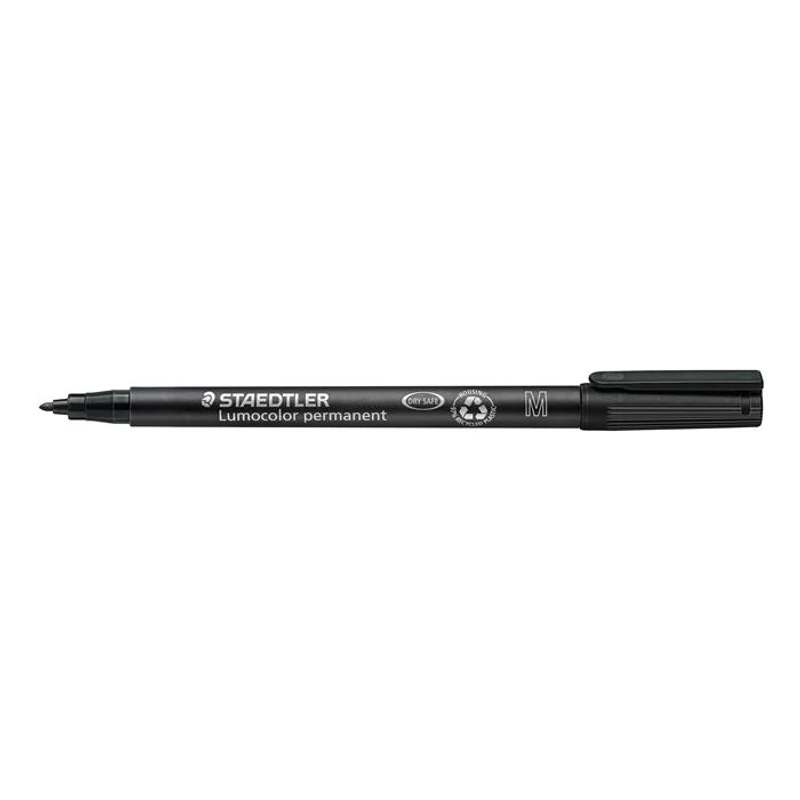 Alkoholos marker, OHP, 1 mm, STAEDTLER "Lumocolor® 317 M", fekete,Alkoholos marker, OHP, 1 mm, STAEDTLER "Lumocolor® 317 M", fekete,Alkoholos marker, OHP, 1 mm, STAEDTLER "Lumocolor® 317 M", fekete