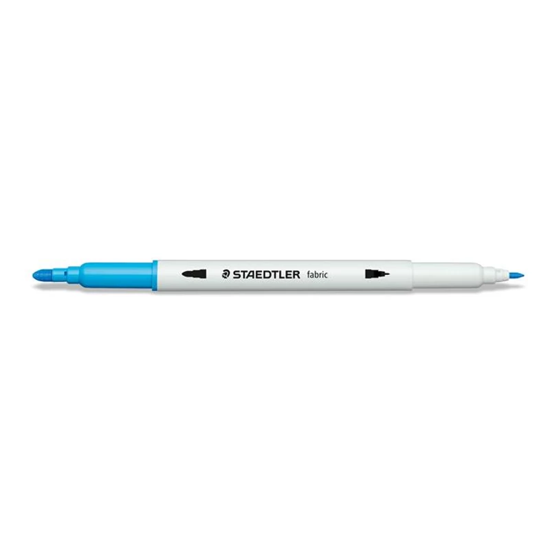 Textilfilc, kétvégű, STAEDTLER® "3190", 12 különböző szín