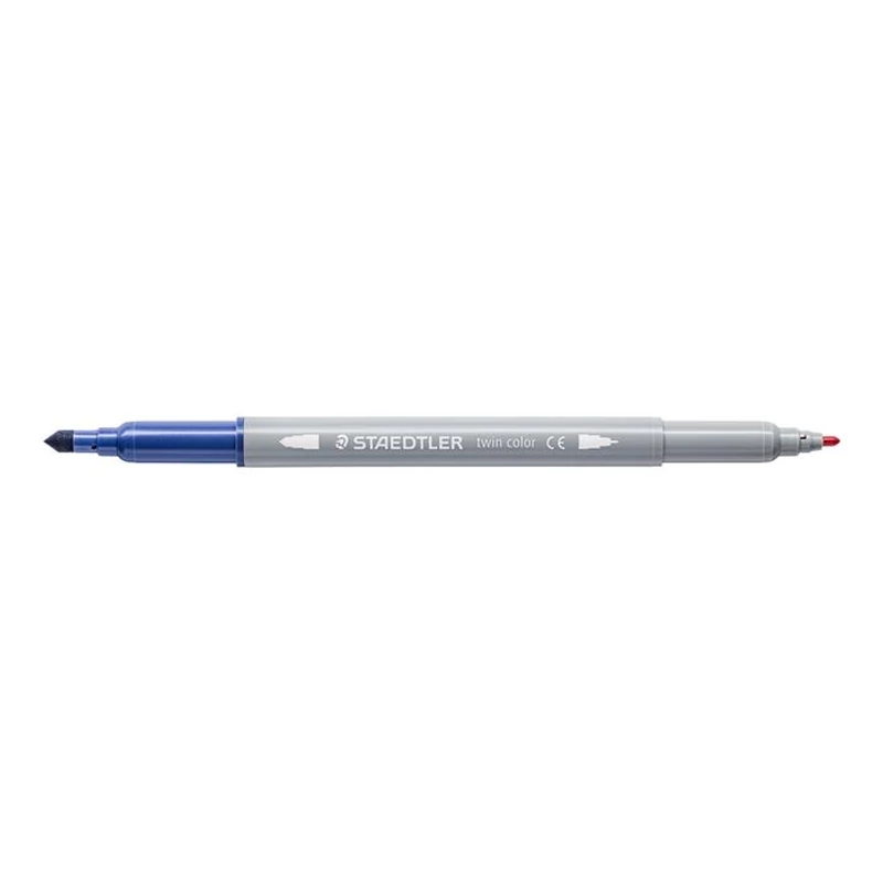 Filctoll készlet, 1 / 3 mm, kétvégű, STAEDTLER® "3280", 20 különböző szín