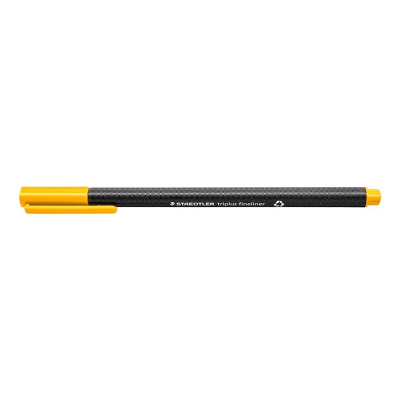 Tűfilc, 0,3 mm, STAEDTLER "Triplus 334", napsárga