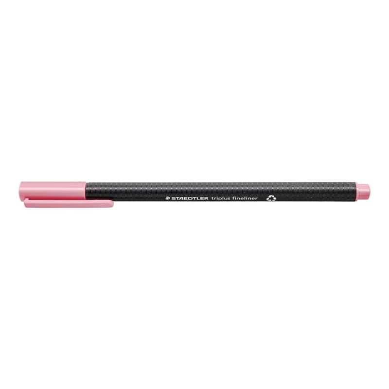 Tűfilc, 0,3 mm, STAEDTLER "Triplus 334", rózsaszín