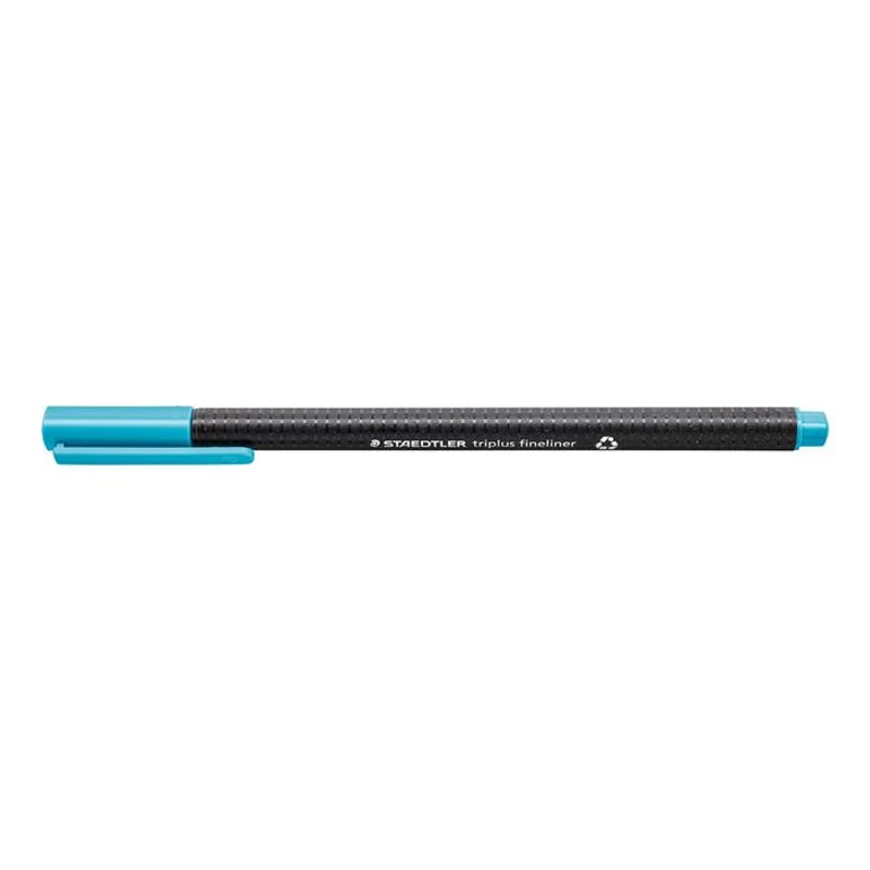 Tűfilc, 0,3 mm, STAEDTLER "Triplus 334", vízkék