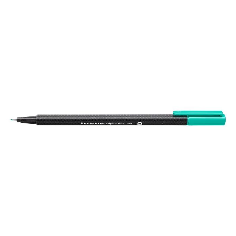 Tűfilc, 0,3 mm, STAEDTLER "Triplus 334", türkiz