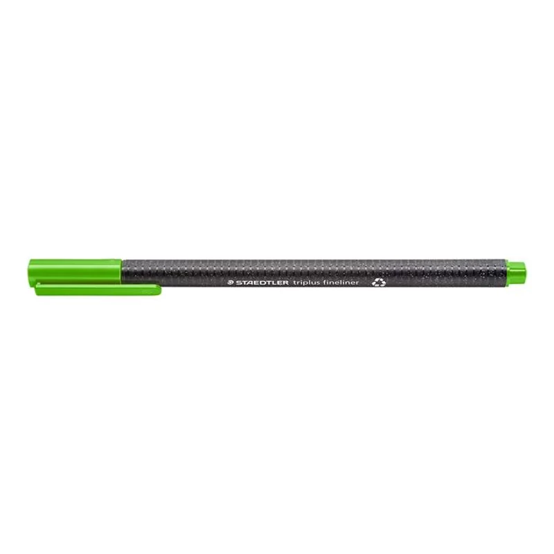 Tűfilc készlet feltekerhető tolltartóban vegyes színekben, 0,3 mm, STAEDTLER "Triplus® 334", 20 különböző szín