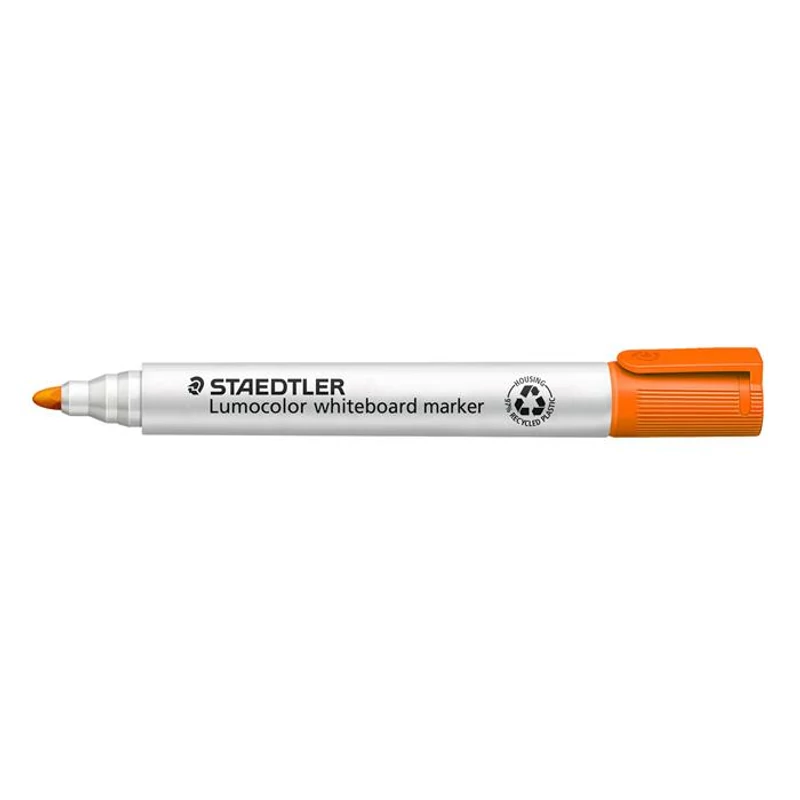 Táblamarker, 2 mm, kúpos, STAEDTLER "Lumocolor® 351", narancssárga