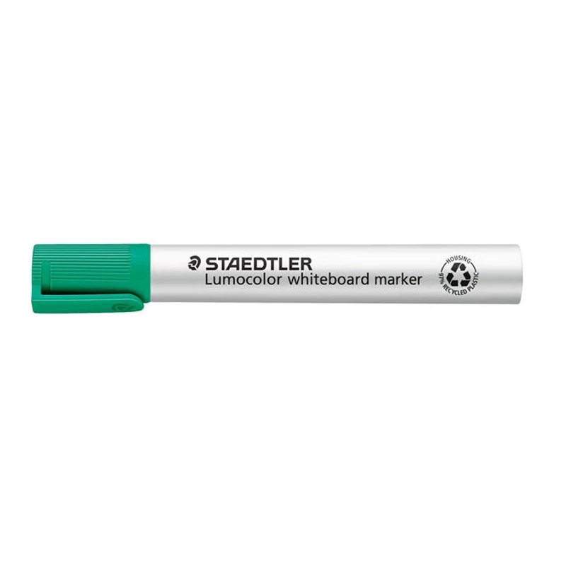 Táblamarker, 2 mm, kúpos, STAEDTLER "Lumocolor® 351", zöld